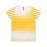 Womens Maple Stripe Tee T-Shirts AS Colour
