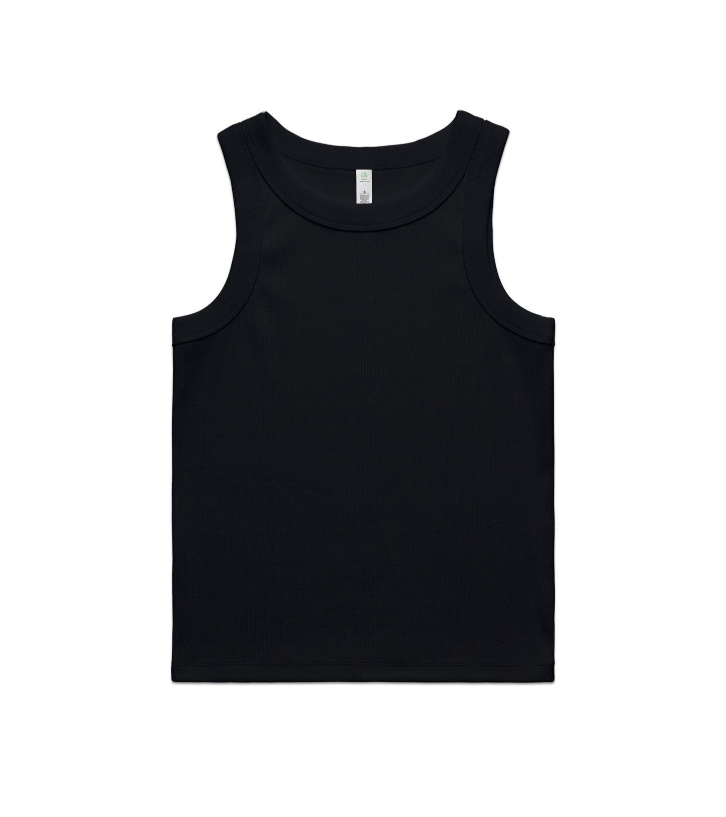 Womens Organic Rib Tank T-Shirts AS Colour
