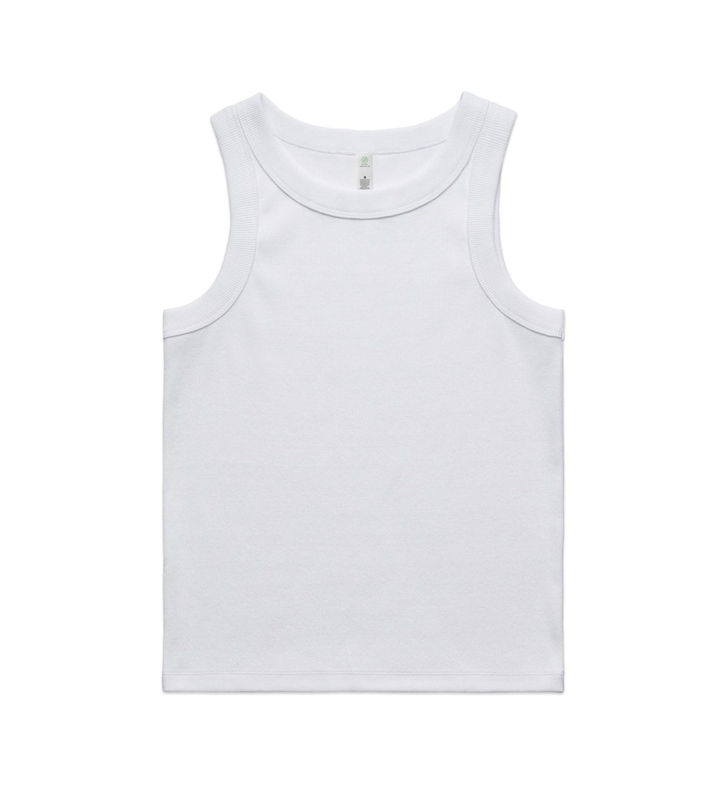 Womens Organic Rib Tank T-Shirts AS Colour