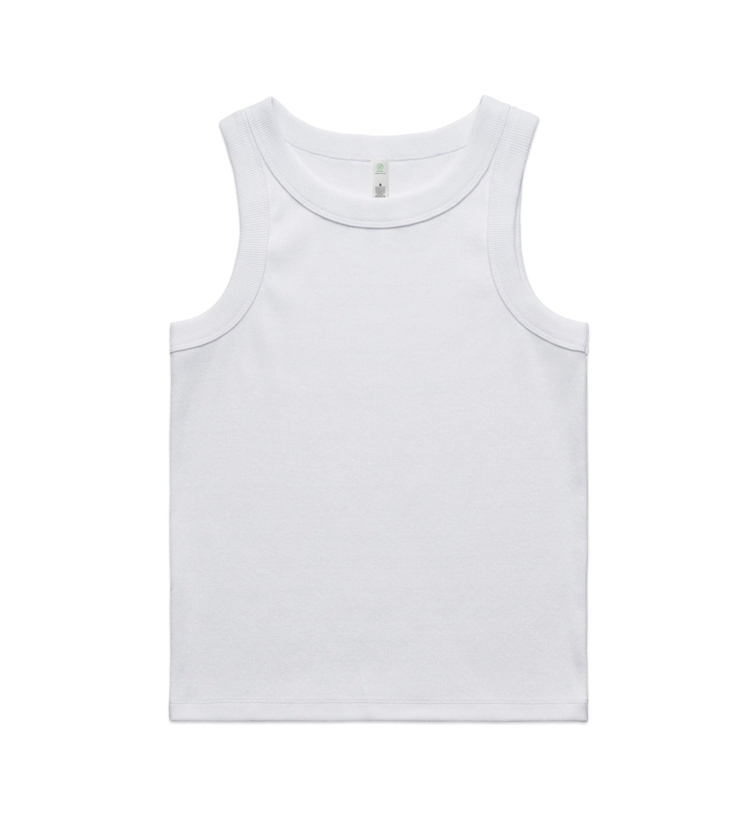 Womens Organic Rib Tank T-Shirts AS Colour