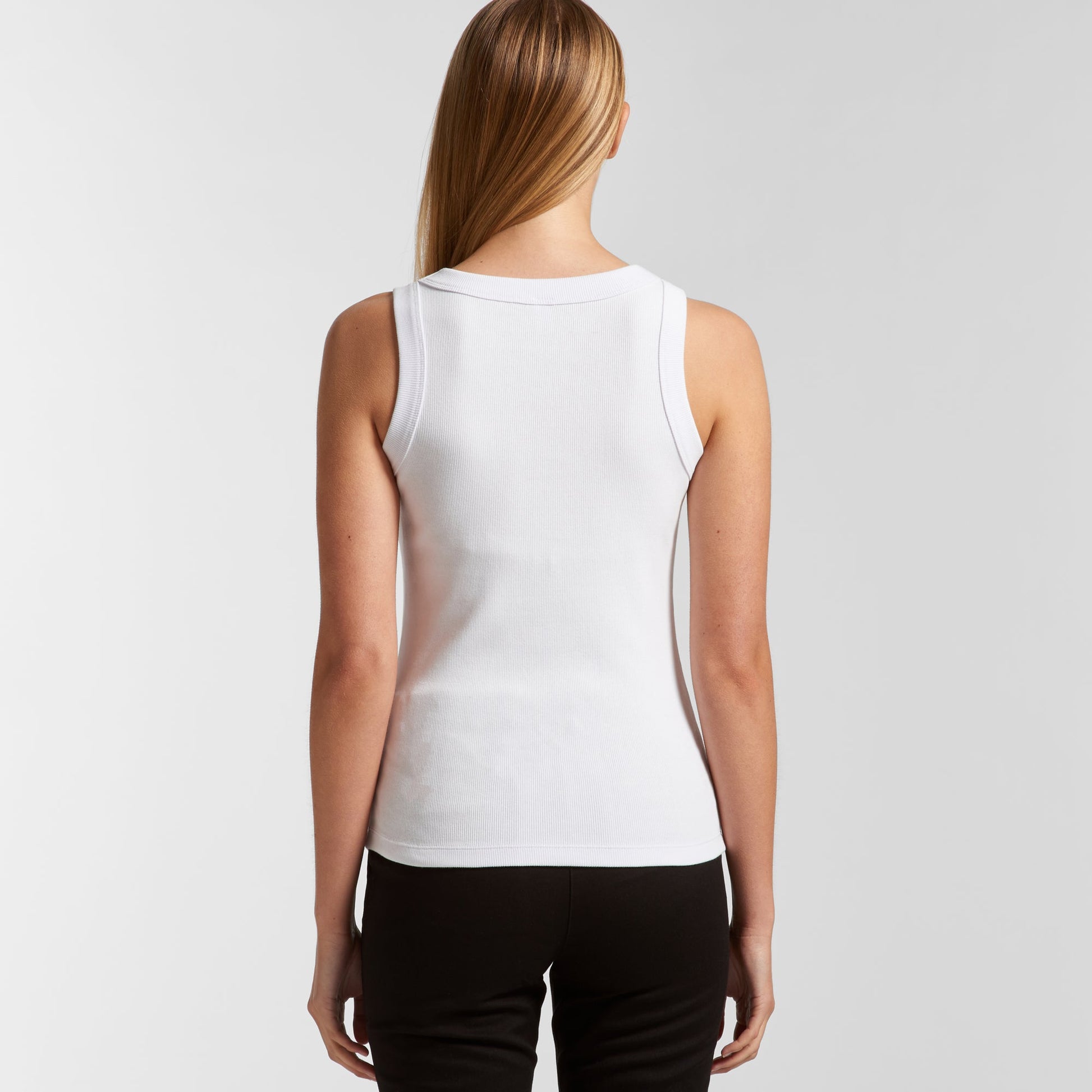 Womens Organic Rib Tank T-Shirts AS Colour