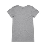 Womens Bevel V-Neck Tee T-Shirts AS Colour