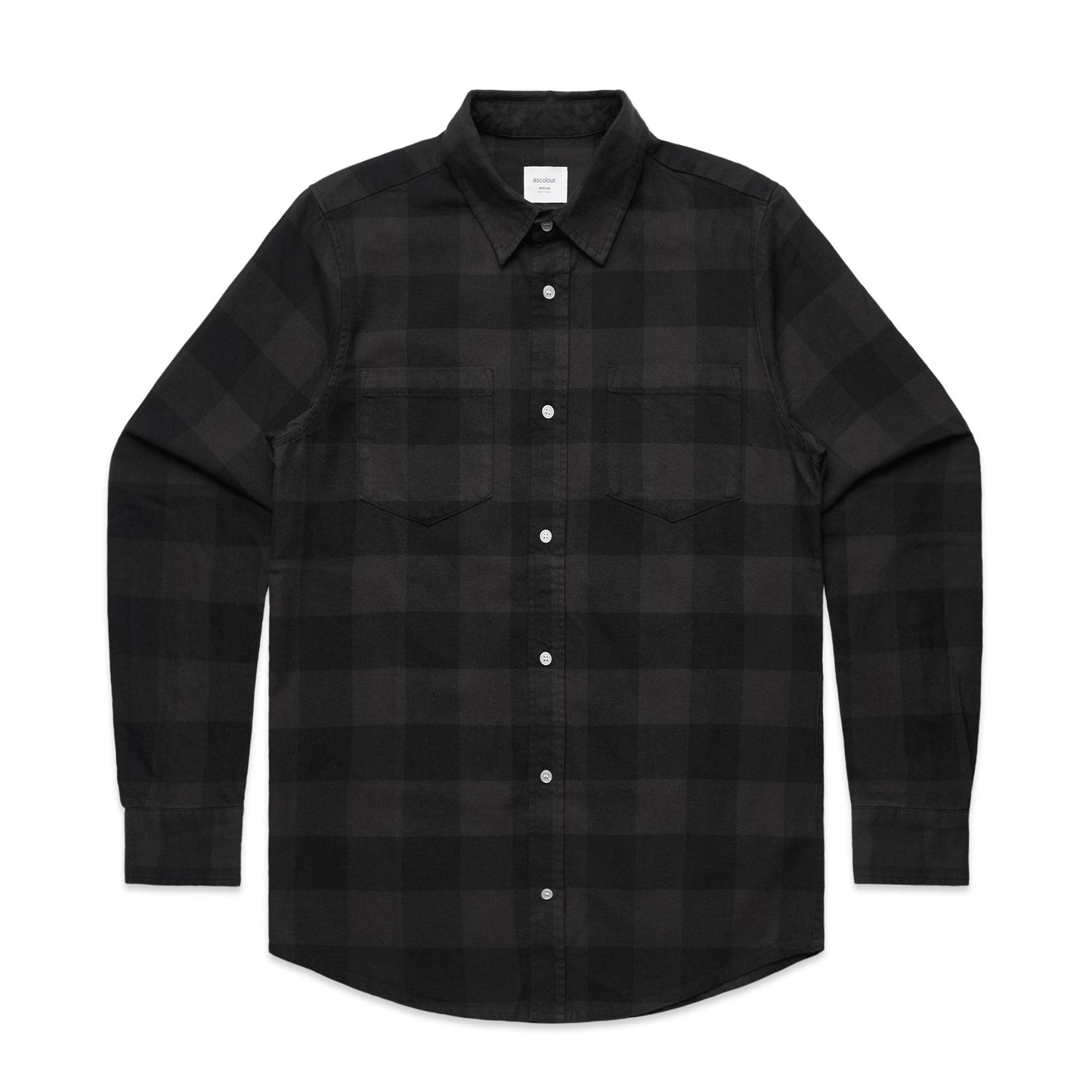 Mens Check Shirt Shirts AS Colour