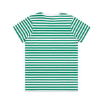 Womens Maple Stripe Tee T-Shirts AS Colour