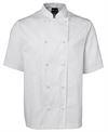 Unisex Chef Jacket - Short Sleeve Jacket JBs