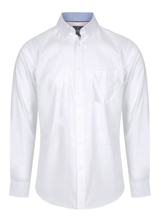 Mens Fine Oxford Long Sleeve Shirt Shirts Gloweave
