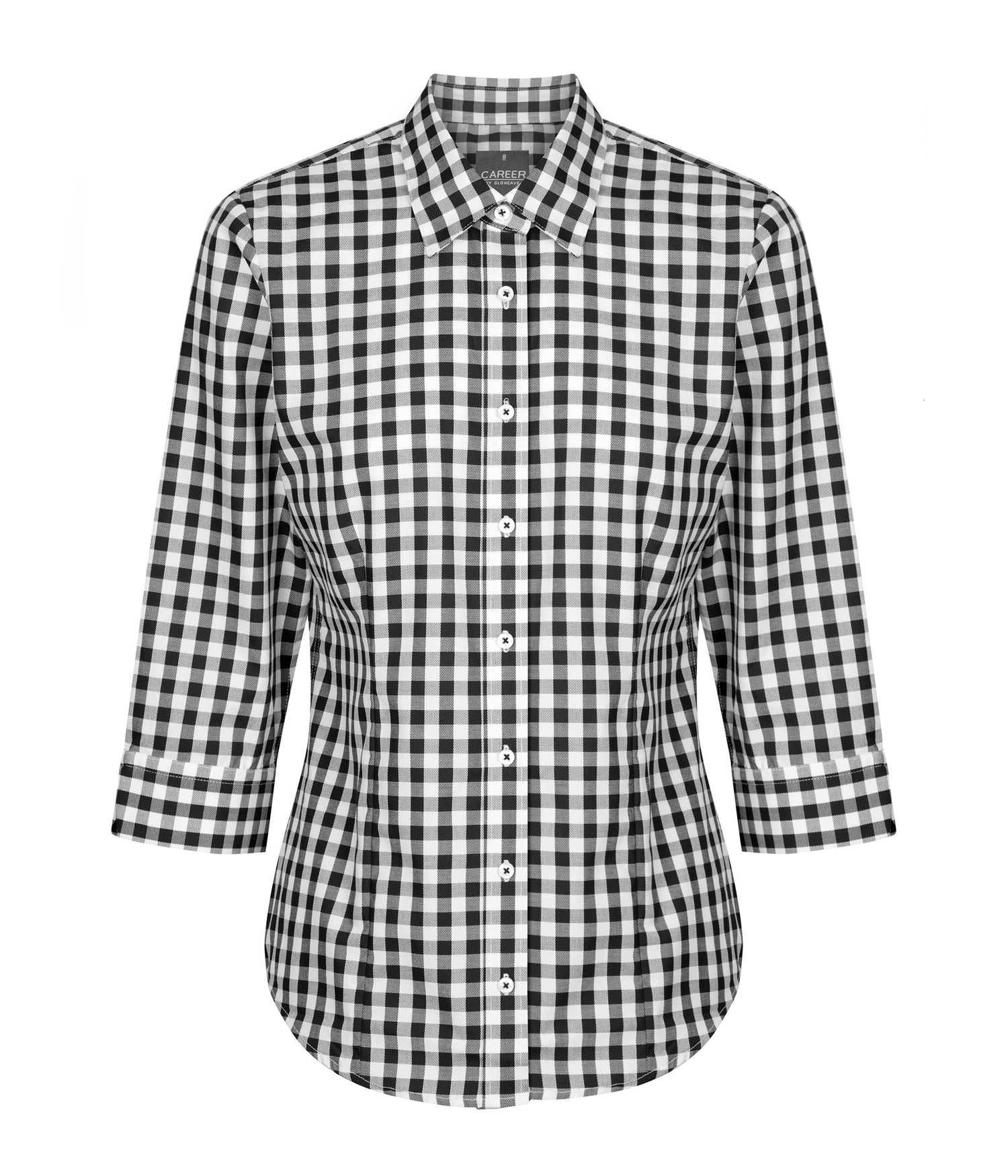 Womens Royal Oxford 3/4 Sleeve Shirt Shirts Gloweave
