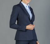 Womens Washable One Button Jacket Corporate Gloweave
