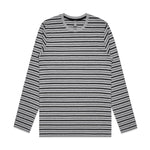 Mens Match Stripe Long Sleeve T-Shirts AS Colour