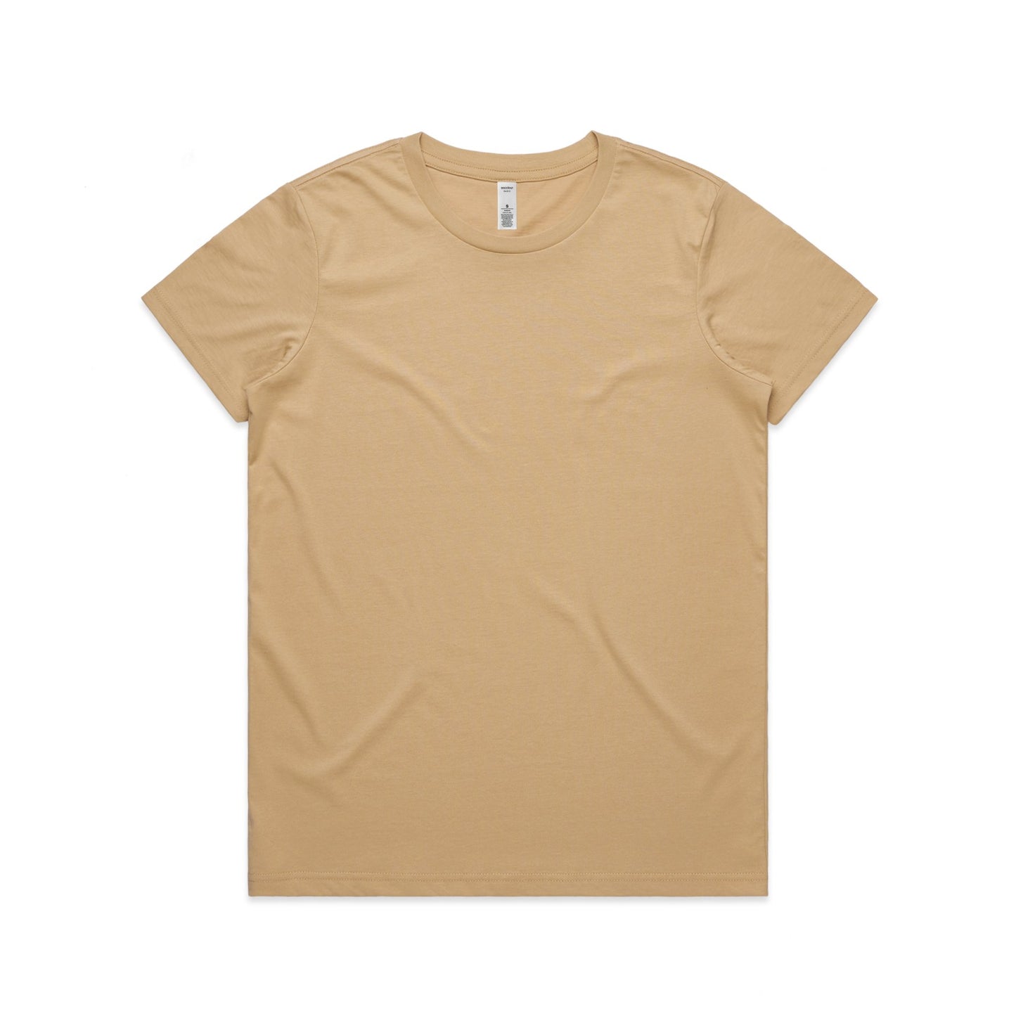 Womens Basic Tee T-Shirts AS Colour