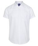 Mens White Short Sleeve Shirt Shirts Gloweave