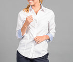 Womens Womens Fine Oxford Long Sleeve Shirt Shirts Gloweave