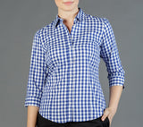 Womens Royal Oxford 3/4 Sleeve Shirt Shirts Gloweave